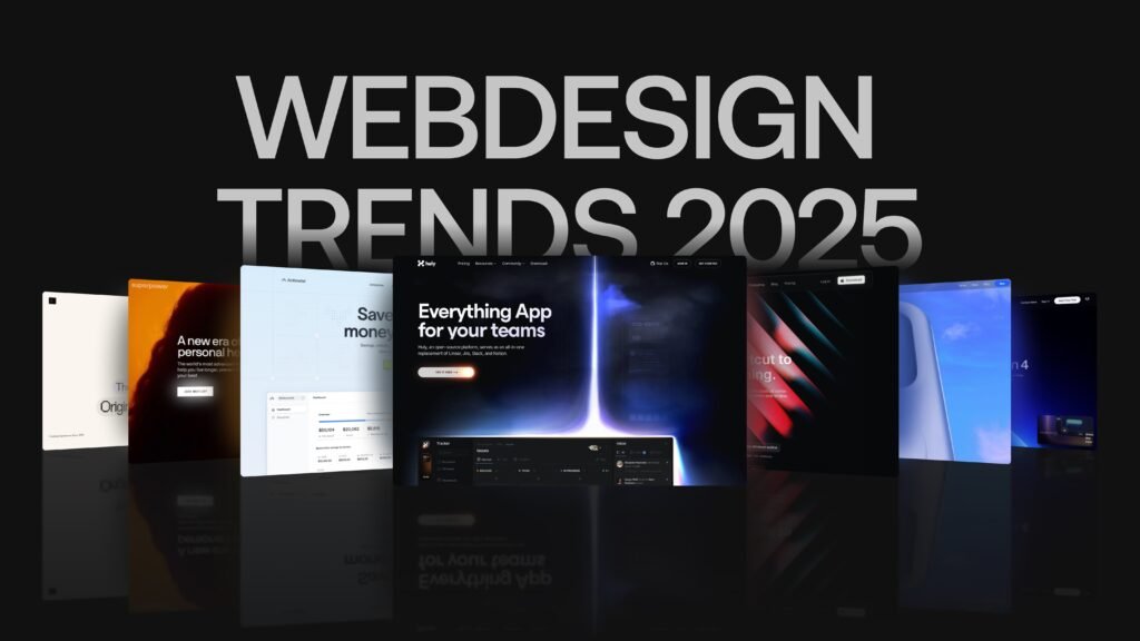 Top web design trends of 2025